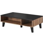 Konferenční stolek LOTAR 110 dub wotan / černý