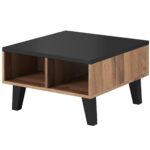 Konferenční stolek LOTAR 60 dub wotan / černý