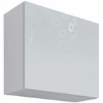 Závěsná skříňka GOVI KWADRAT VG10A bílá / bílý lesk