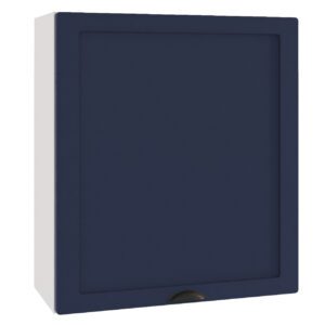 Závěsná skříňka s okapem ADELINE W60/68 SLIM P/L námořnická modrá