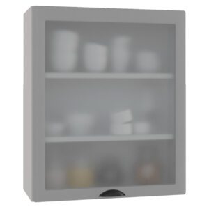 Závěsná vitrína ADELINE WS50 P/L šedý mat