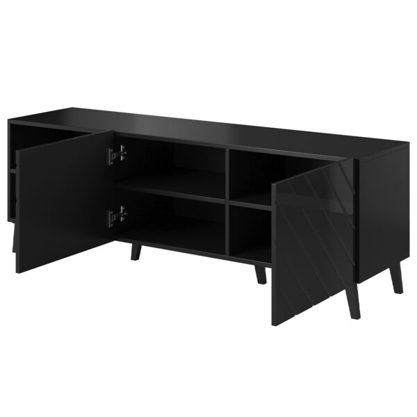 Komoda RTV BETO 150 černá - Image 5