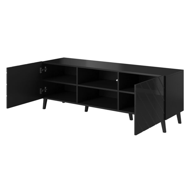 Komoda RTV BETO 150 černá - Image 7