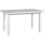 Stůl DS13 80x140/180 bílý laminát