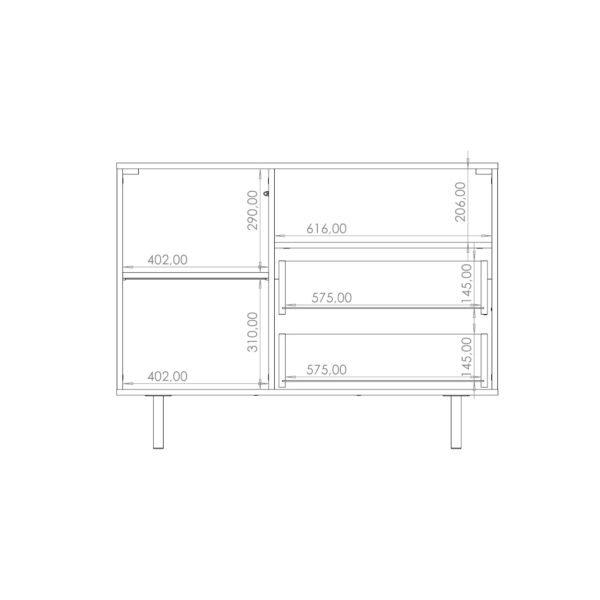 Komoda NUBI 01 kašmír - Image 4