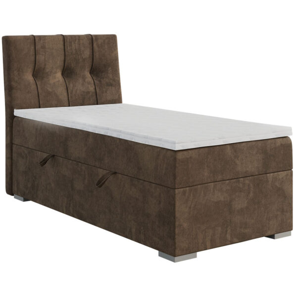 Kontinentální postel DANO 80x200 levá magic velvet 2205