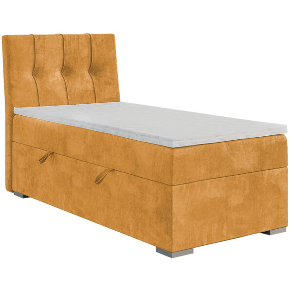 Kontinentální postel DANO 80x200 pravá magic velvet 2215