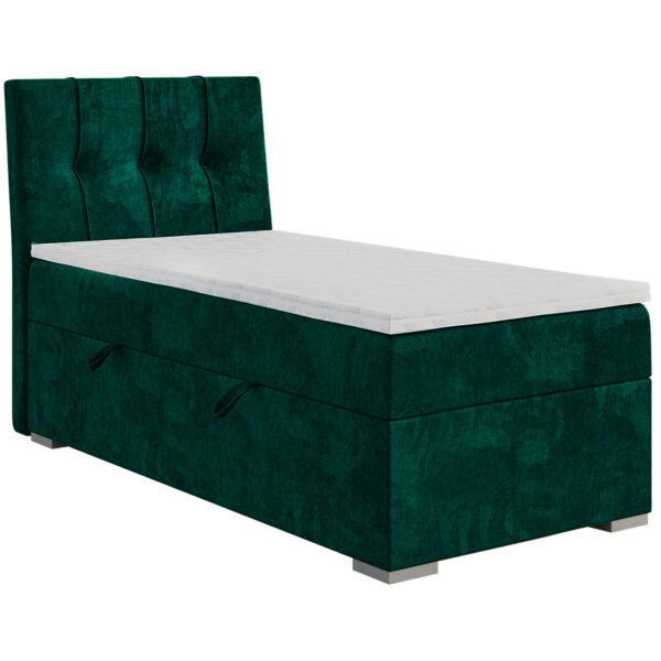 Kontinentální postel DANO 80x200 levá magic velvet 2225