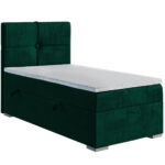 Kontinentální postel GENOVA 90x200 pravá magic velvet 2225