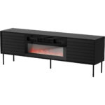 Komoda RTV s krbem AKAGI 180 EF černá